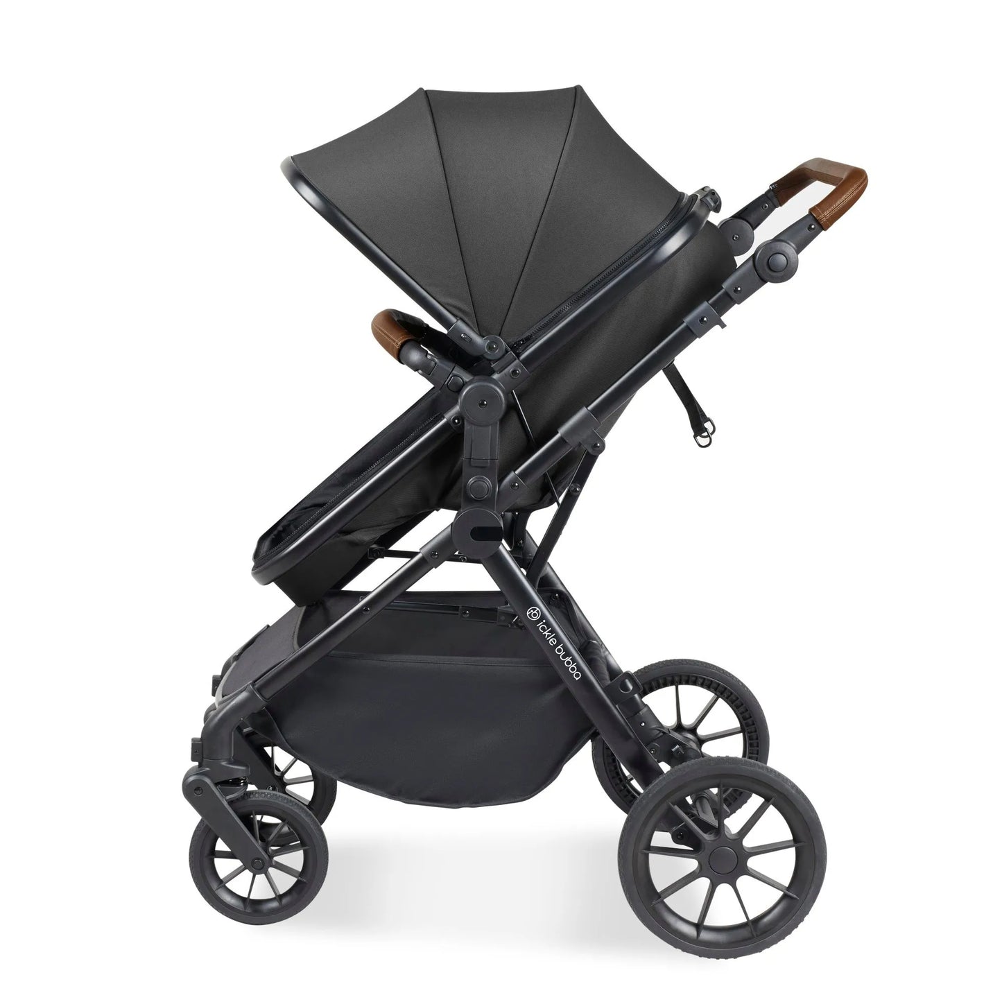 Ickle Bubba Cosmo 6 Piece Pram - Graphite Grey