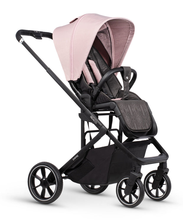 Venicci Empire Compact Stroller in Silk Pink with Accessory Pack