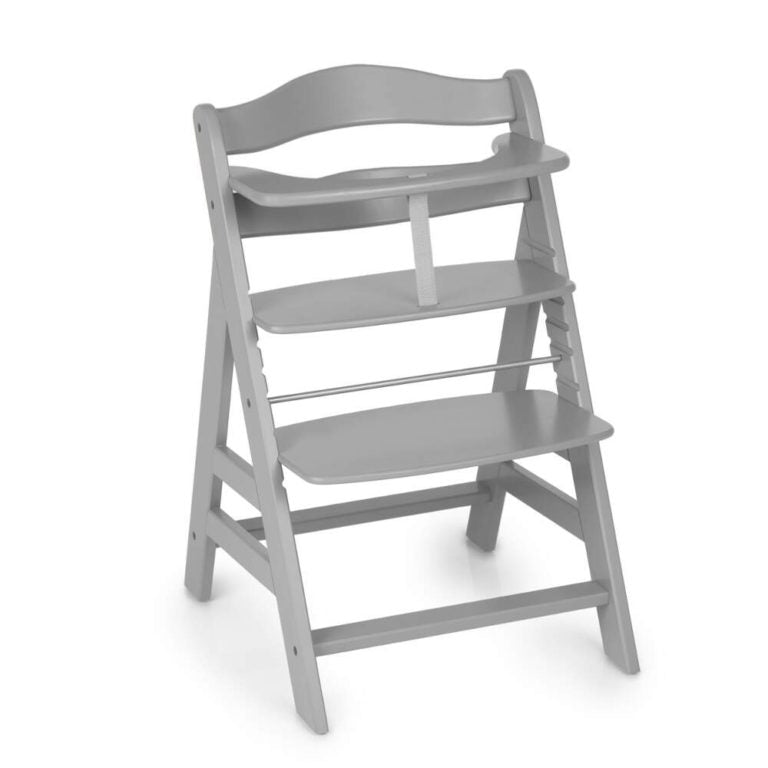 Hauck Alpha+ Grey Wooden Highchair