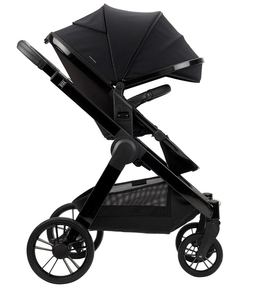 Bababing Raffi Plus Travel System + Isofix - Black + FREE COMPACT STROLLER BLACK WORTH £234.99!