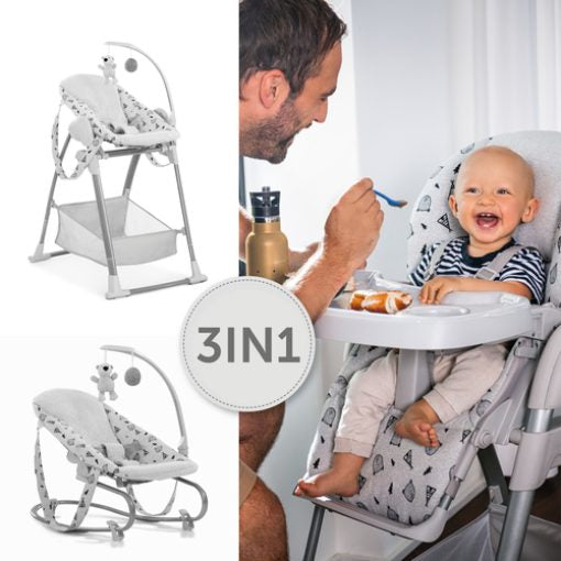 Hauck Sit N Relax 3 in 1 Nordic Grey