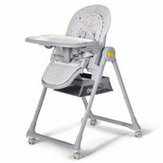 Kinderkraft Grey LASTREE multi-functional bouncer and high chair - Grey