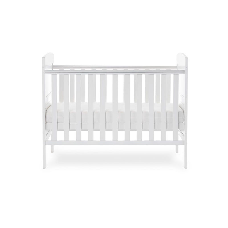 Obaby Grace Mini Cot Bed - White
