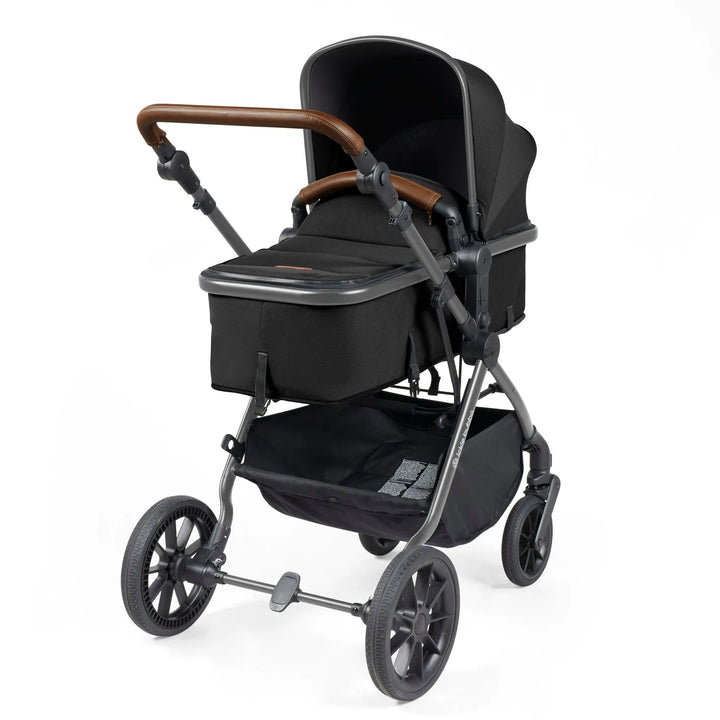 Ickle Bubba Cosmo All in One i-Size Travel System with ISOFIX Base - Black