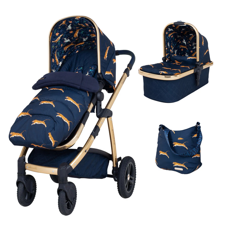 Cosatto Wow 2 Pram and Accessories Bundle Paloma On The Prowl