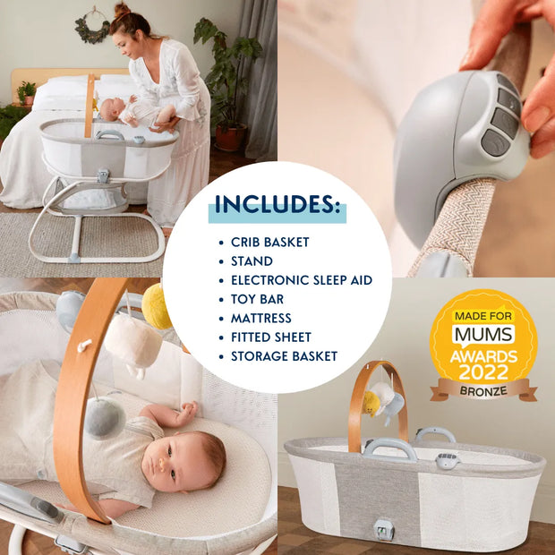 Purflo Purair Breathable Crib Pebble Bambinosandbeyond