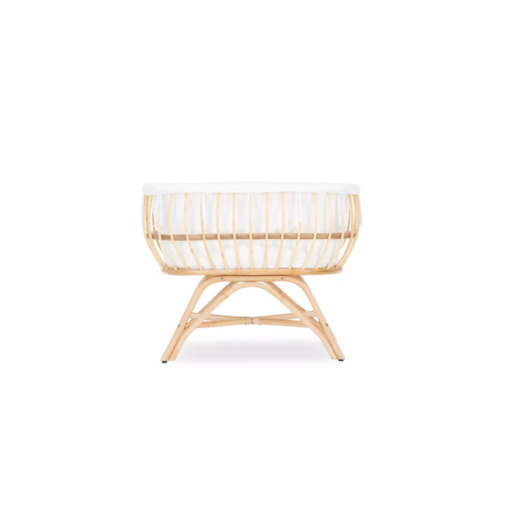 Cuddleco Aria Rattan Crib - Natural