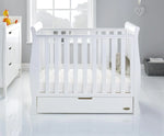 Obaby Stamford Space Saver Cot - White