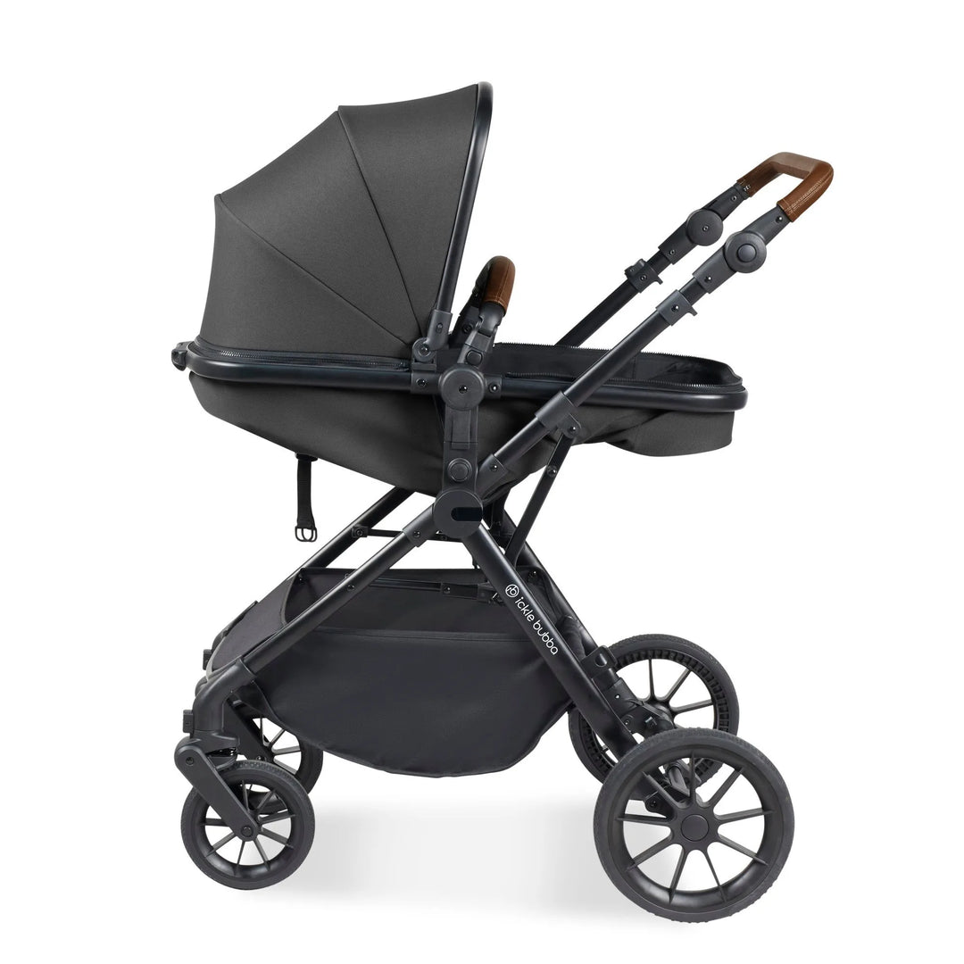 Ickle Bubba Cosmo All in One i-Size Travel System with ISOFIX Base - Graphite Grey