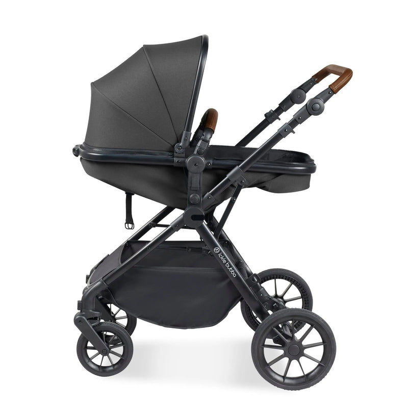 Ickle Bubba Cosmo 6 Piece Pram - Graphite Grey