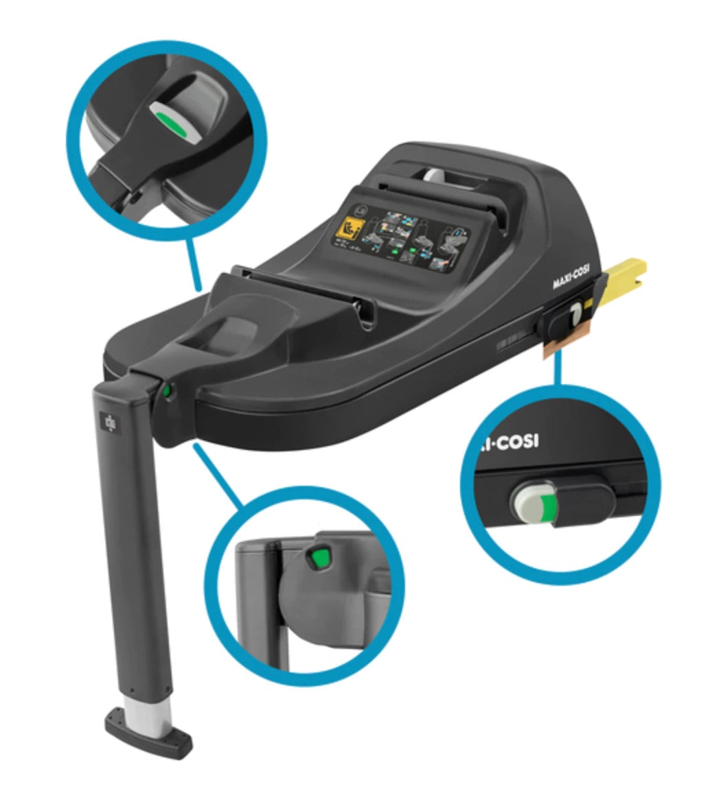 Maxi Cosi Cabriofix i-Size & Base - Essential Black
