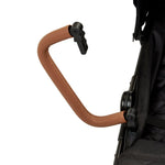 Ickle Bubba Venus Twin Double Stroller - Black/Tan