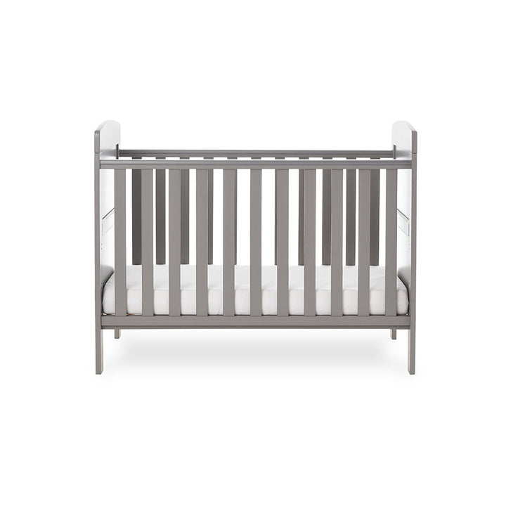 Obaby Grace Mini Cot Bed- Taupe Grey