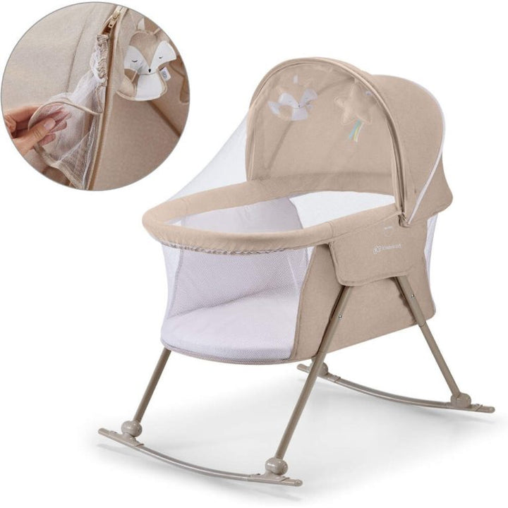 Kinderkraft Lovi 3 in 1 Crib - Beige