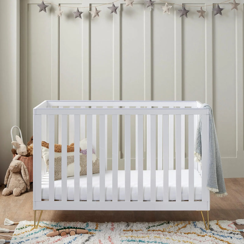 Babymore Kimi Cot Bed – White