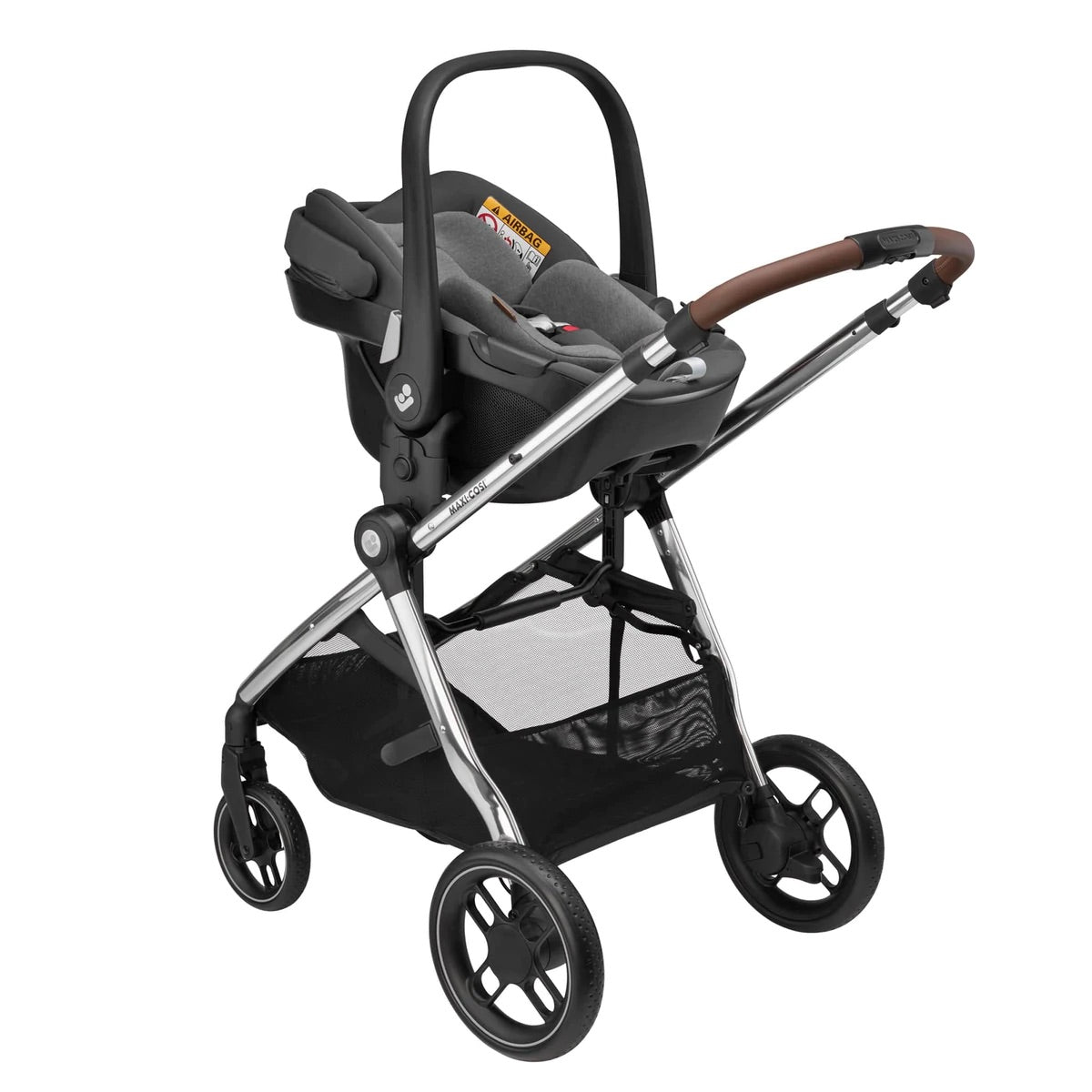 Maxi Cosi Zelia Luxe with Cabriofix i Size Base Travel System in Twi Bambinosandbeyond