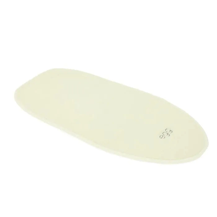 egg Carrycot Mattress Topper - Cream
