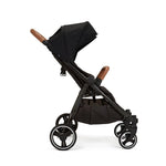 Ickle Bubba Venus Prime Twin Double Stroller Including Carrycot - Black/Tan