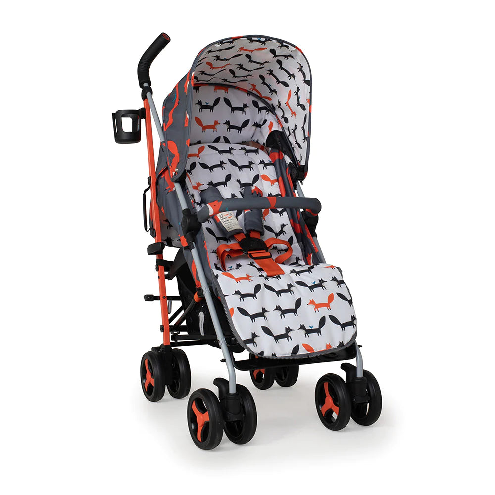 Cosatto Supa 3 Stroller - Charcoal Mister Fox