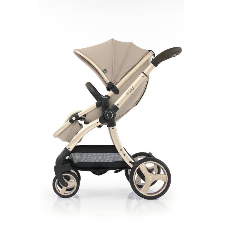 Egg 3 Tandem Stroller - Feather (Champagne Frame)