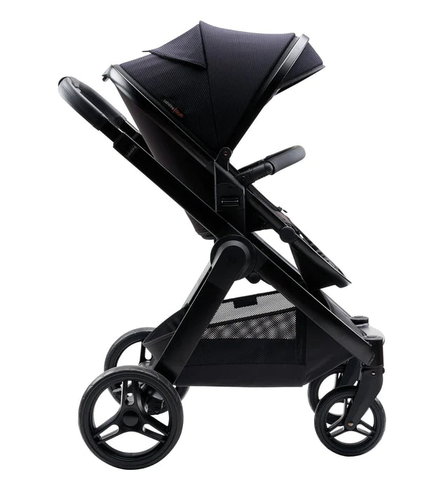 Bababing Raffi Plus Travel System + Isofix - Black + FREE COMPACT STROLLER BLACK WORTH £234.99!