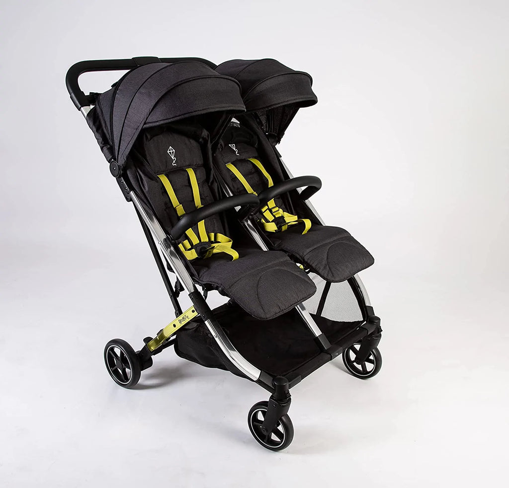 Red and online black double stroller