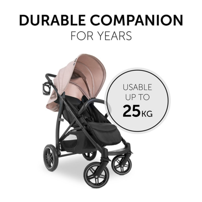 Hauck Rapid 4D Stroller-Rose