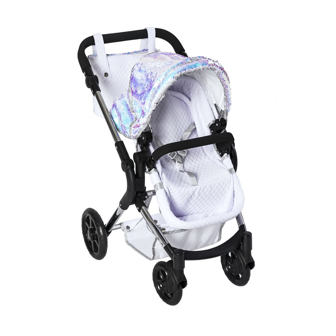Roma Polly Single Dolls Pram - Mermaid 3+ years 78cm