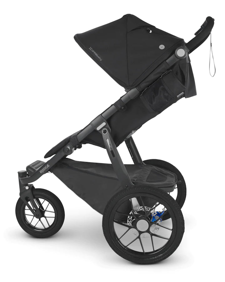 UPPAbaby Ridge All-Terrain Pushchair - Jake (Black/Carbon)