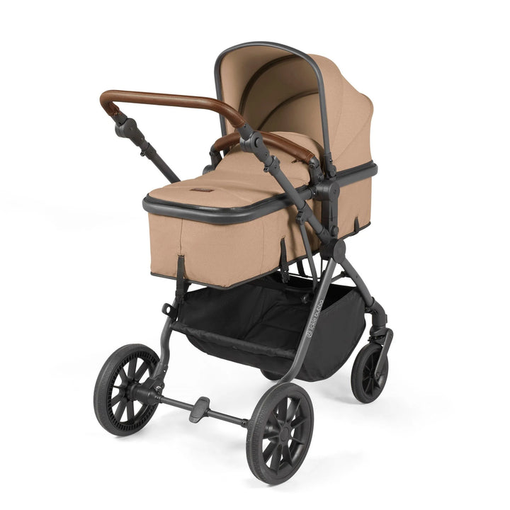 Ickle Bubba Cosmo All in One i-Size Travel System with ISOFIX Base - Desert