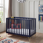Babymore Kimi Cot Bed – Midnight