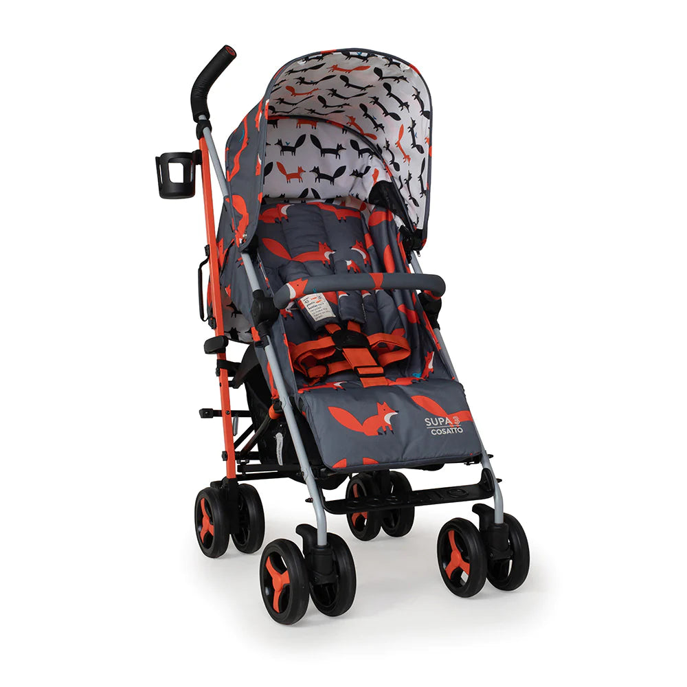 Cosatto Supa 3 Stroller Charcoal Mister Fox