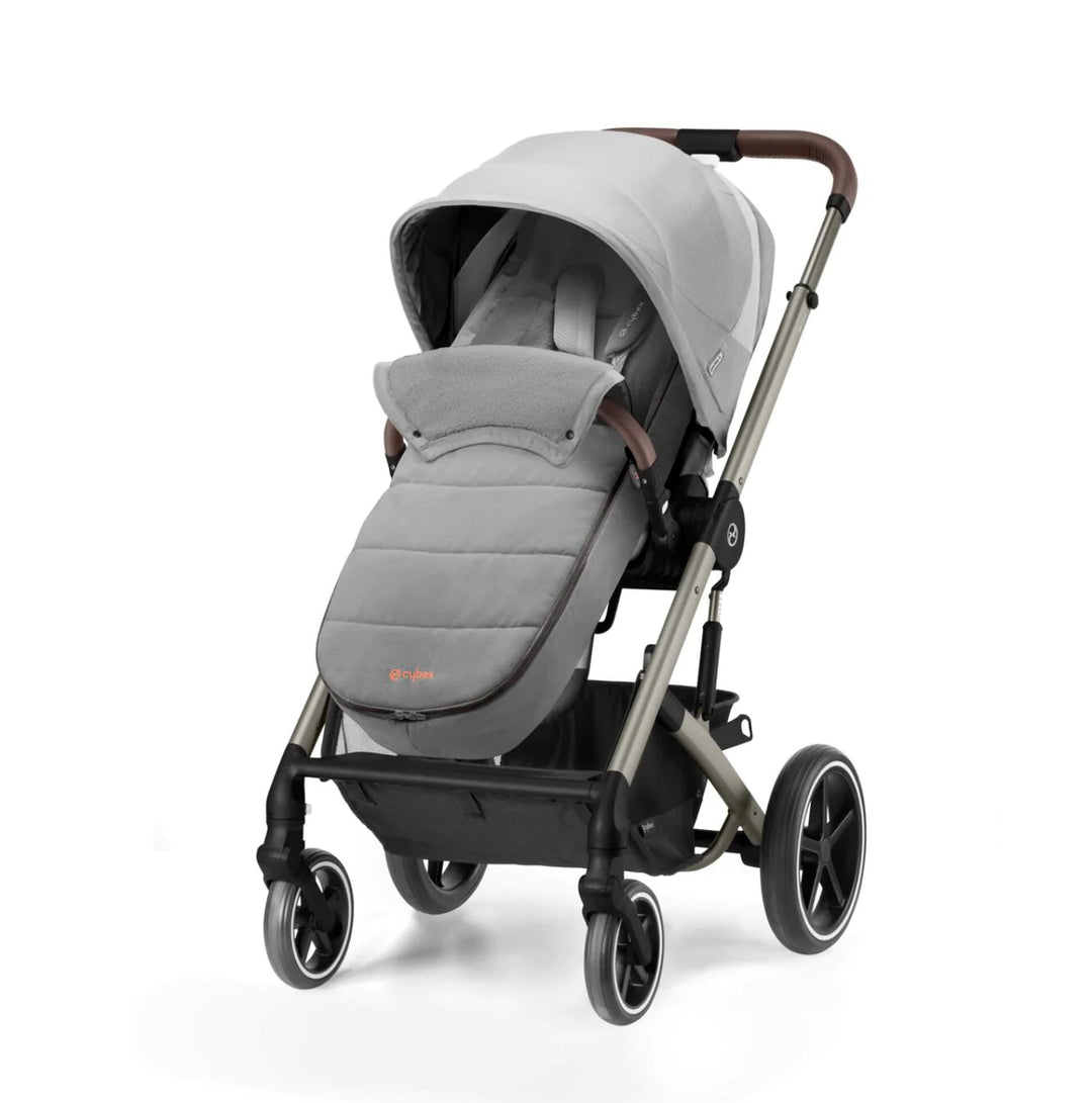 Cybex Balios Comfort Bundle with Aton B Car Seat - Lava Grey/Silver (2023)