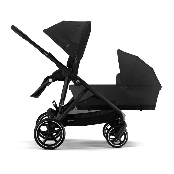 Cybex Gazelle Double Pushchair | Moon Black/Black | 2023