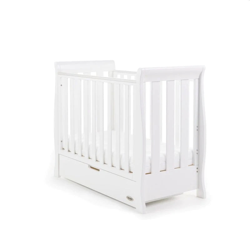 Obaby Stamford Space Saver Cot - White
