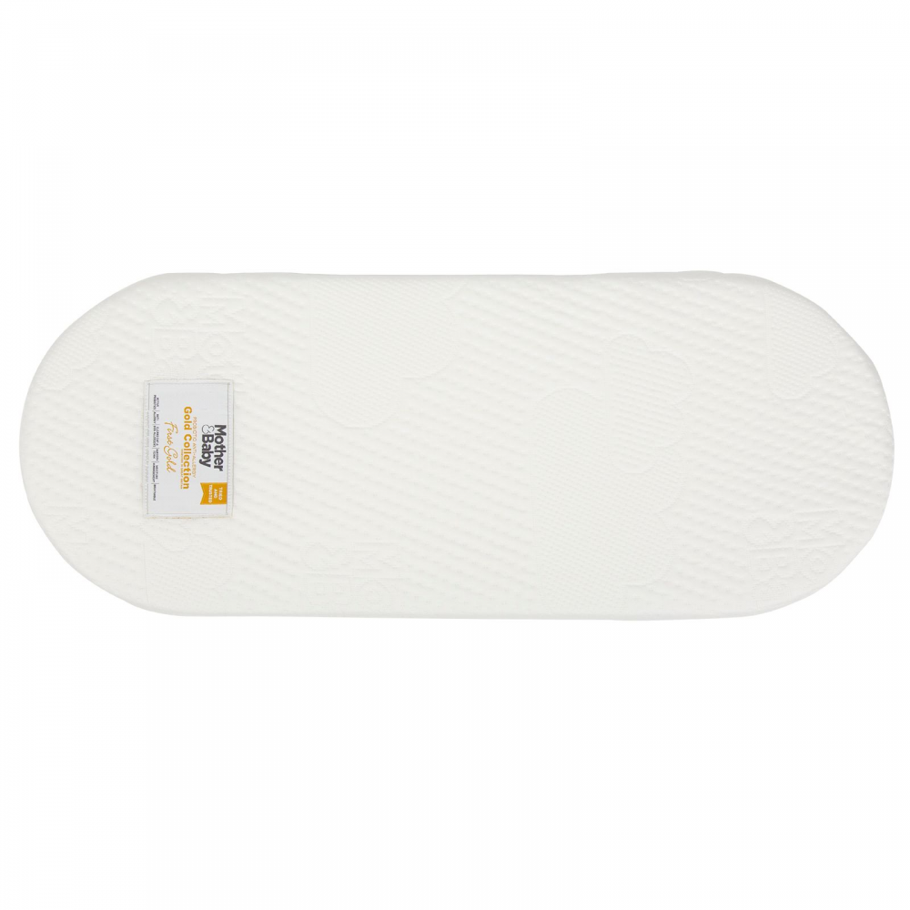 Mother&Baby First Gold Anti-Allergy Foam Moses Mattress – Large 75x28cm