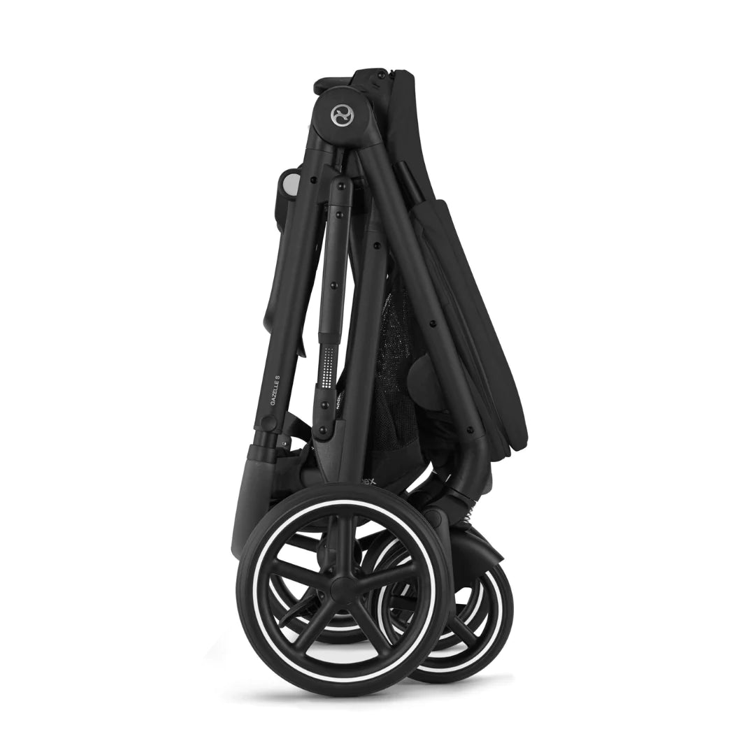 Cybex Gazelle Double Pushchair - Moon Black