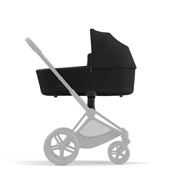 Cybex Priam Pushchair & Lux Carrycot - Sepia Black & Rose Gold