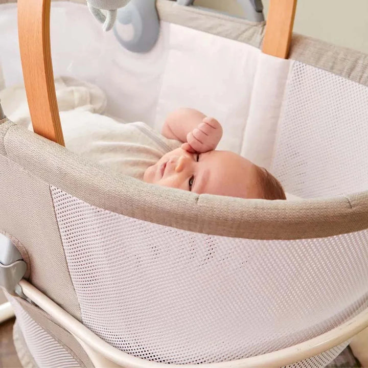 Purflo Purair Breathable Crib - Pebble