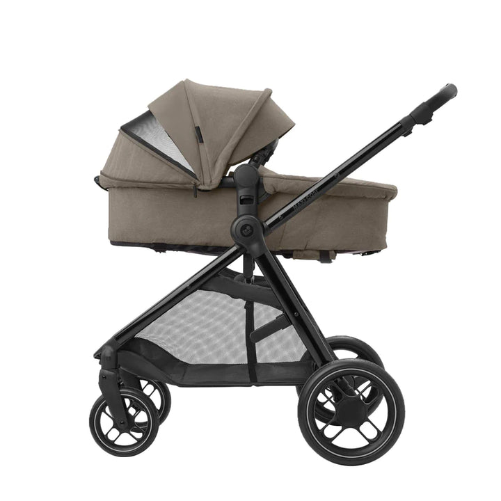 Maxi-Cosi Zelia Luxe Cabriofix i-Size & Base Travel System in Twillic Truffle