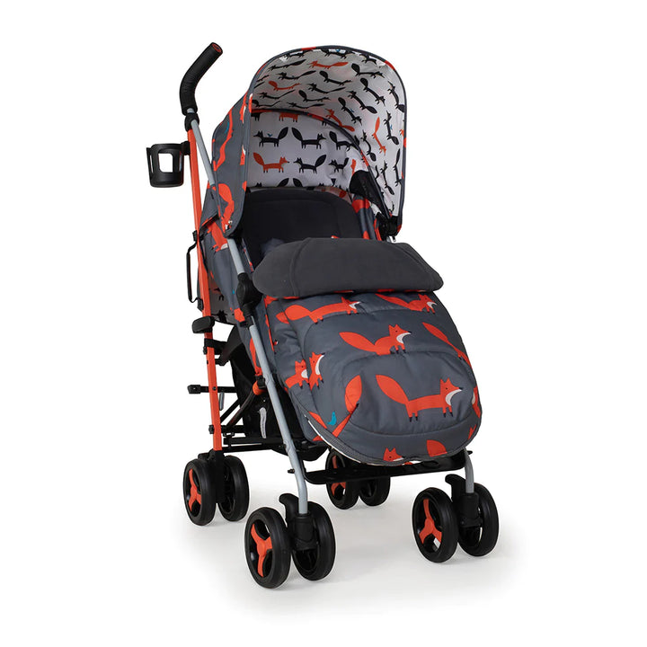 Cosatto Supa 3 Stroller Charcoal Mister Fox