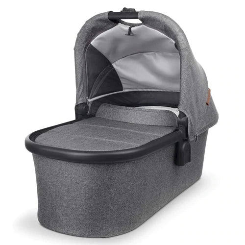 UPPAbaby Cruz Pushchair & Carrycot - Greyson (Charcoal Melange/Carbon/Saddle Leather)