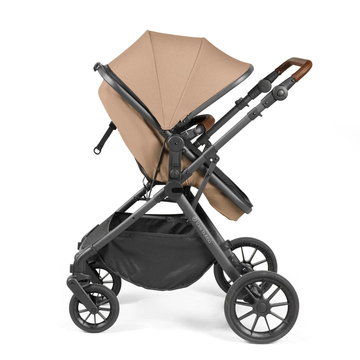 Ickle Bubba Cosmo All in One i-Size Travel System with ISOFIX Base - Desert