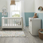 Babymore Caro 2 Piece Room Set – Whitewash