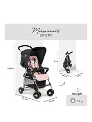 OPEN BOX Hauck Disney Sport Pushchair Stroller - Minnie Sweetheart
