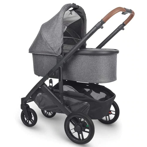 UPPAbaby Cruz Pushchair & Carrycot - Greyson (Charcoal Melange/Carbon/Saddle Leather)