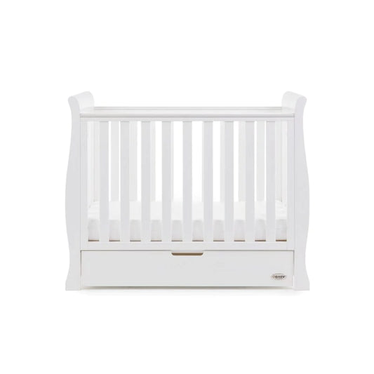 Obaby Stamford Space Saver Cot - White