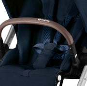 Cybex Balios Comfort Bundle with Aton B2 Car Seat - Ocean Blue/Silver (2023)
