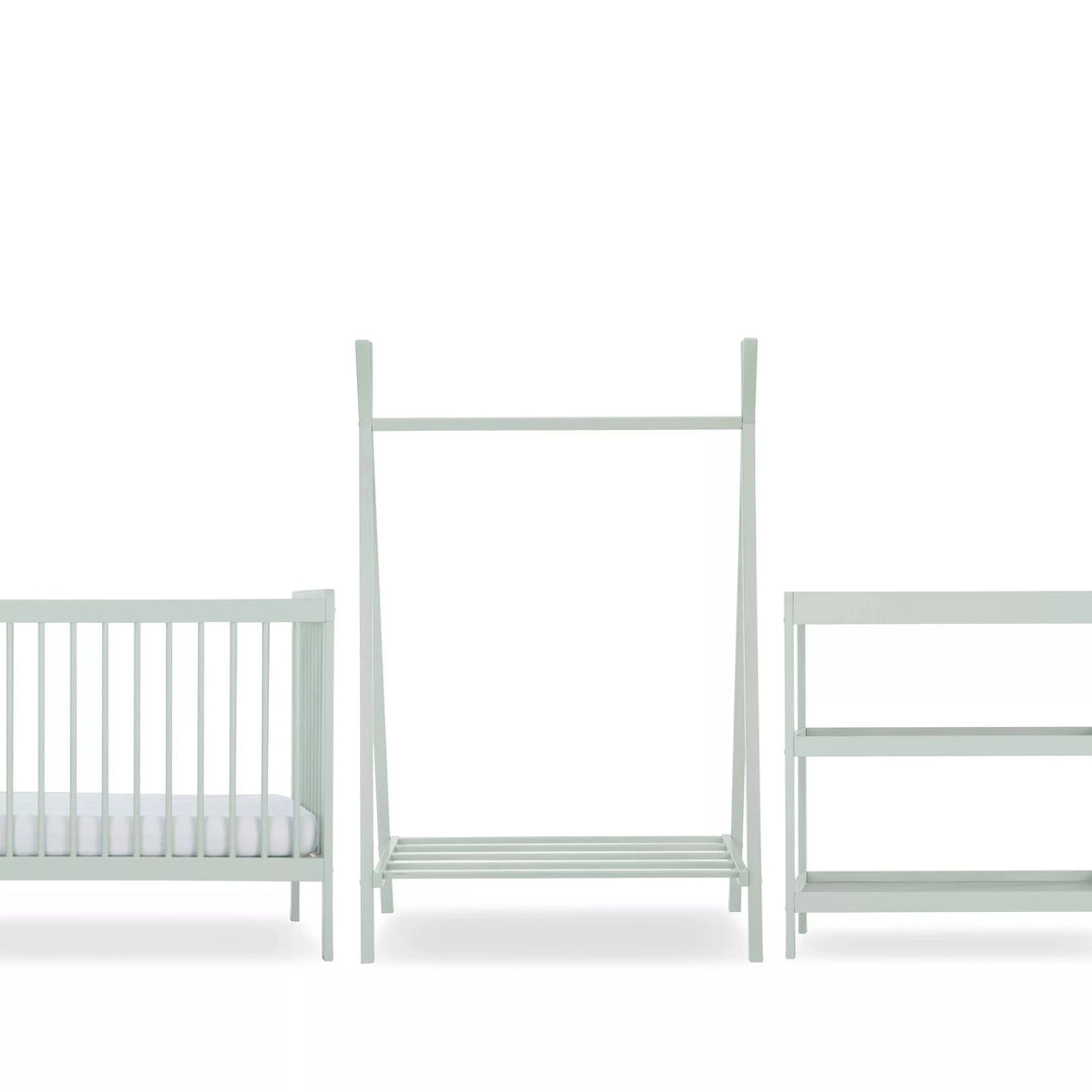 Cuddleco Nola 3 Piece Nursery Furniture Set - Sage Green