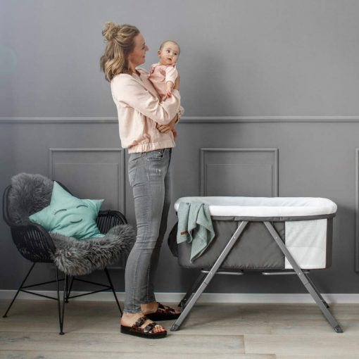 Hauck Dreamer Crib Grey